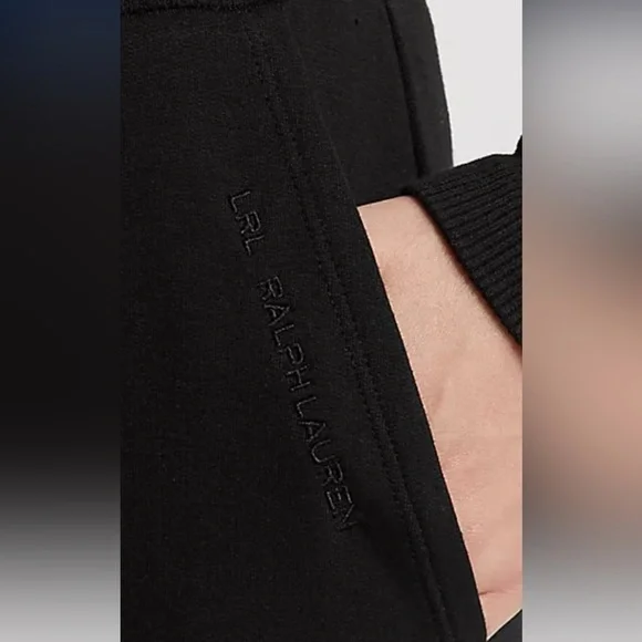 - New - Ralph Lauren cropped wide-leg sweatpants - Picture 6 of 7